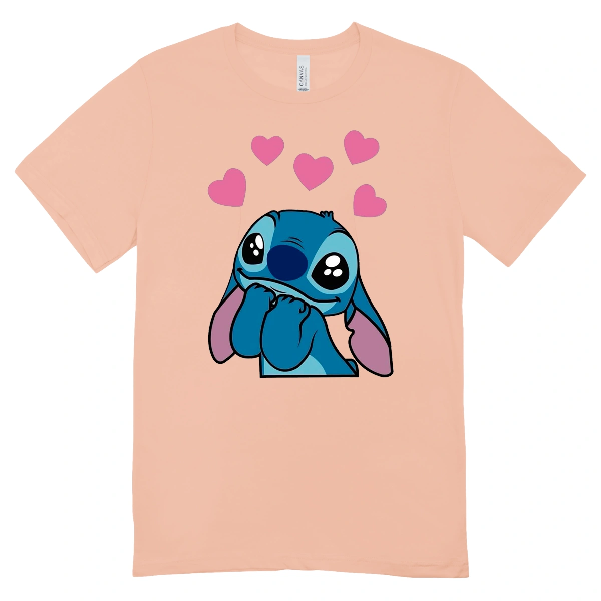 Camisa Feminina Baby Look Stitch in Love - Imagem 13