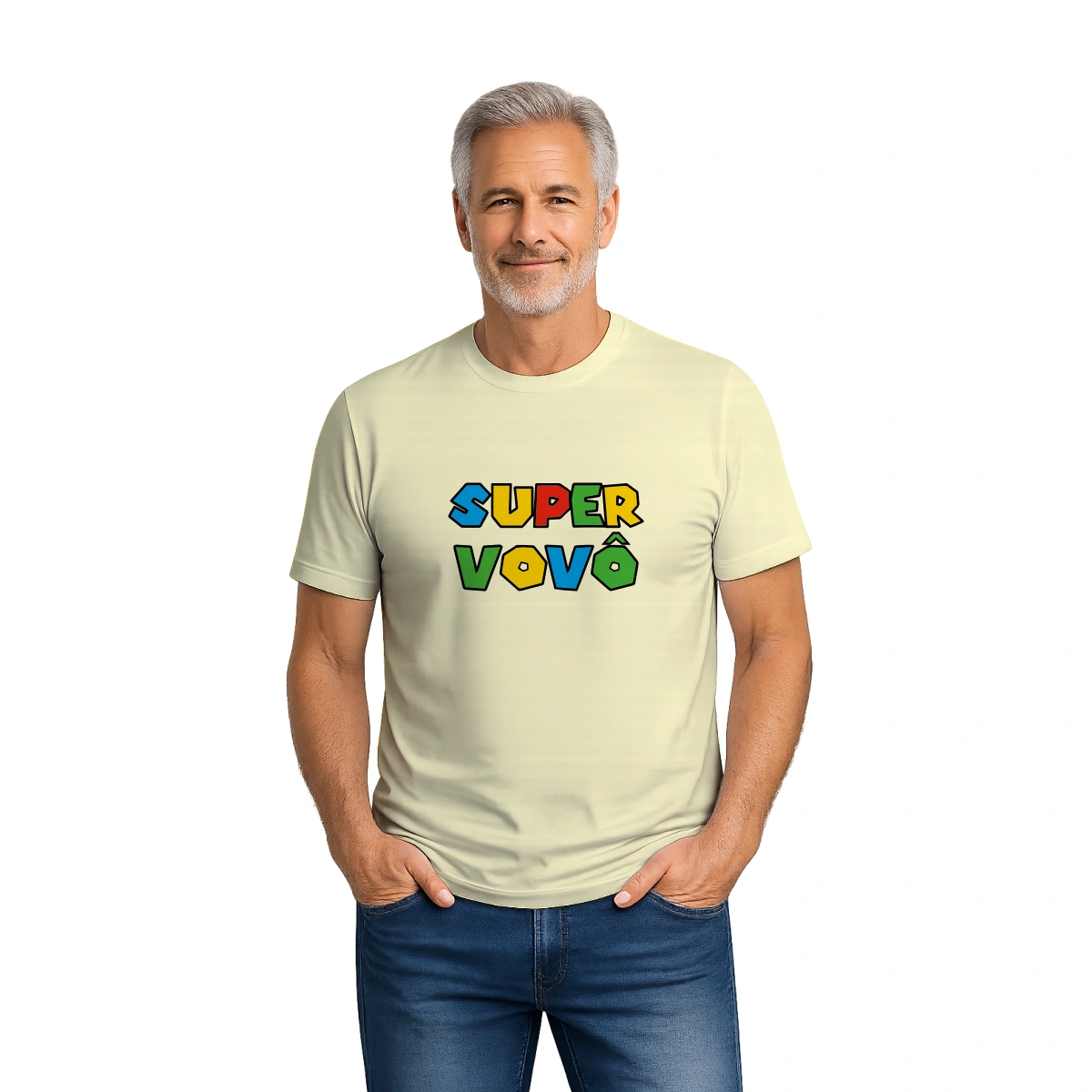 Camisa masculina Dia dos Avós Super Vovô - Imagem 9