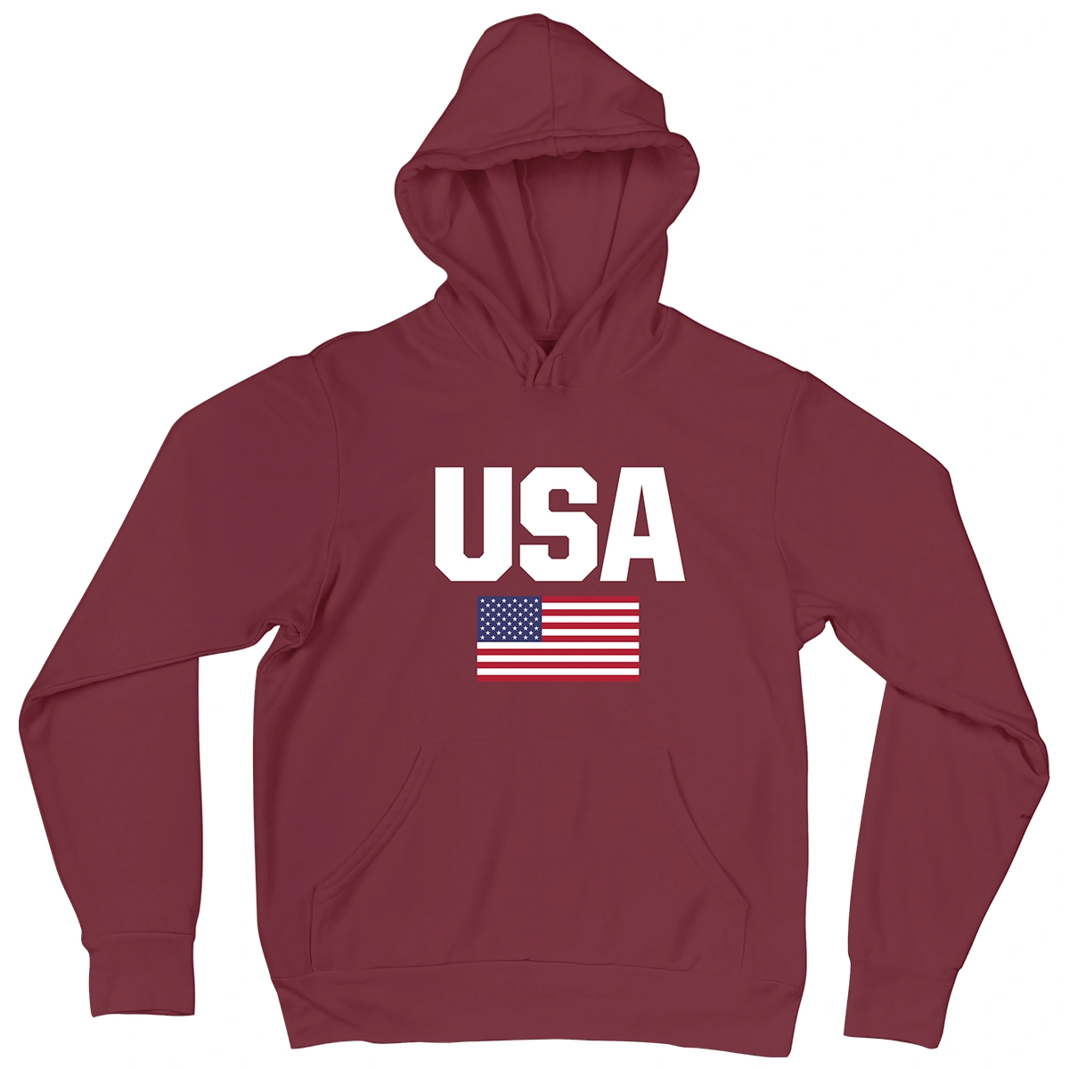 Blusa Moletom Estados Unidos da América USA Com Capuz - Imagem 2