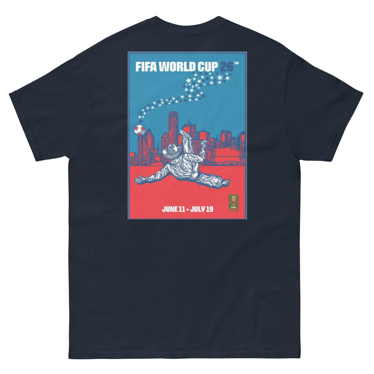 Camisa Masculina Plus Size Dallas Copa do Mundo - Imagem 12
