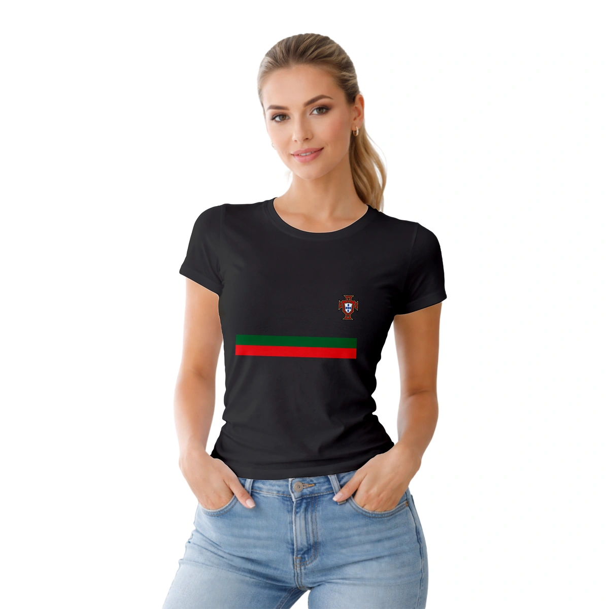Camisa Feminina Baby Look Portugal Varias Estampas - Imagem 18