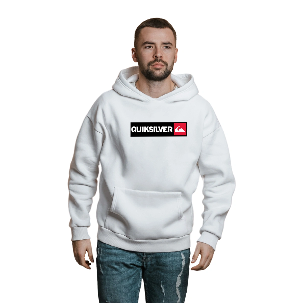 Blusa Moletom Quiksilver Com Capuz - Imagem 7