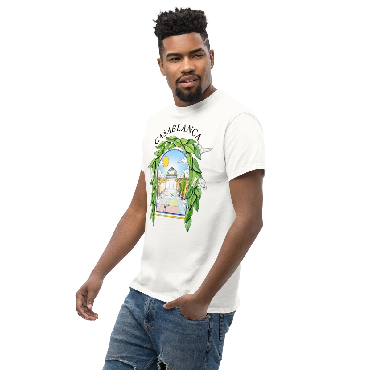 Camiseta Masculina Casa Blanca Club - Imagem 12