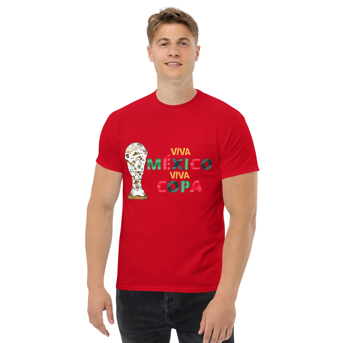 Camiseta Masculina Viva México Viva Copa - Imagem 4