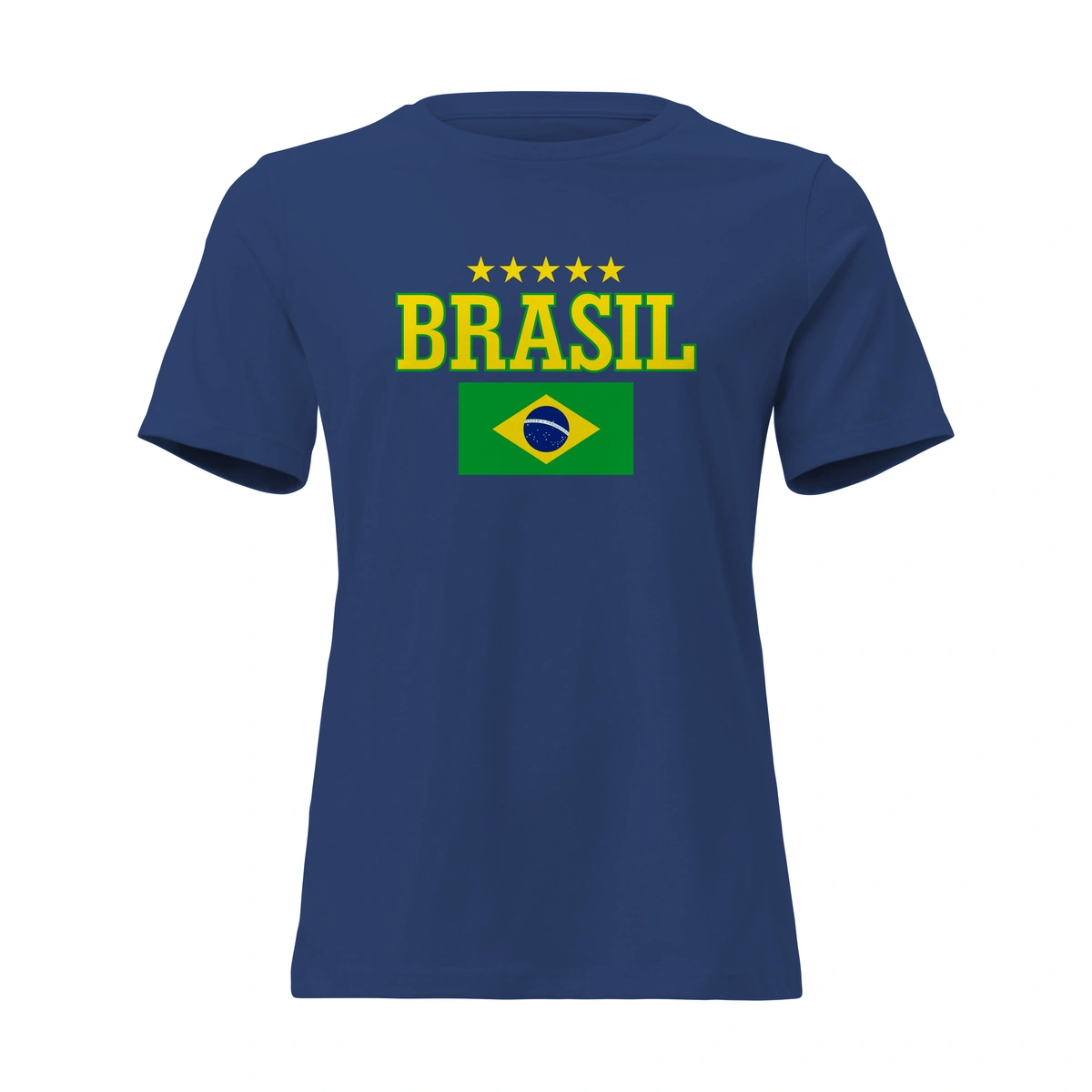 Camisa Feminina Baby Look Brasil Bandeira e Estrela - Imagem 11