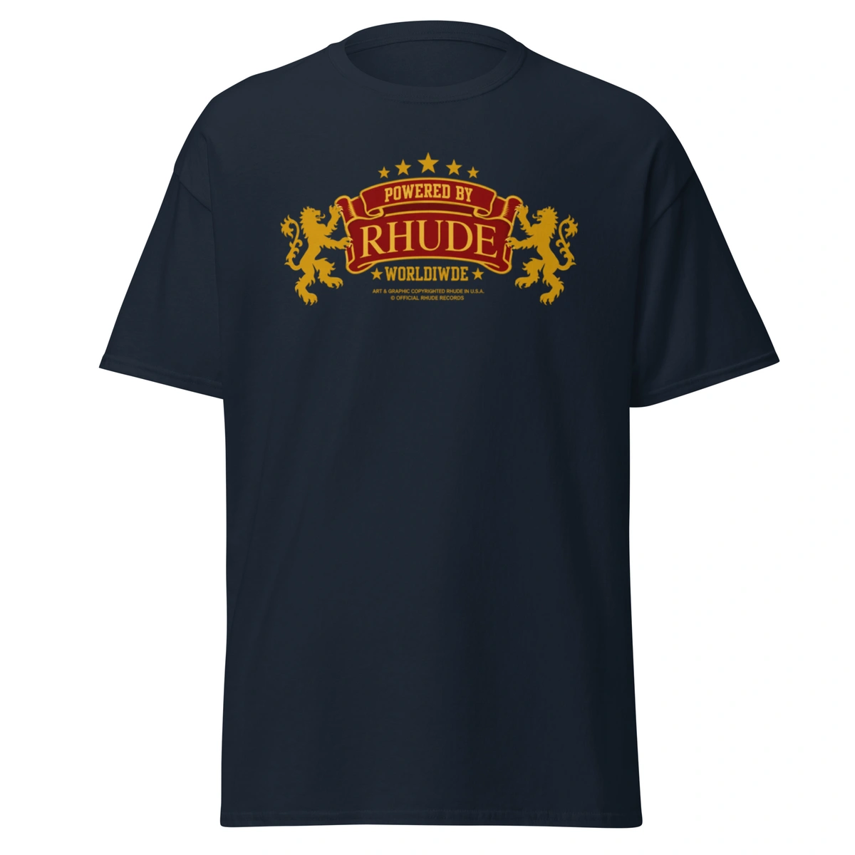 Camiseta Masculina Rhude Leão