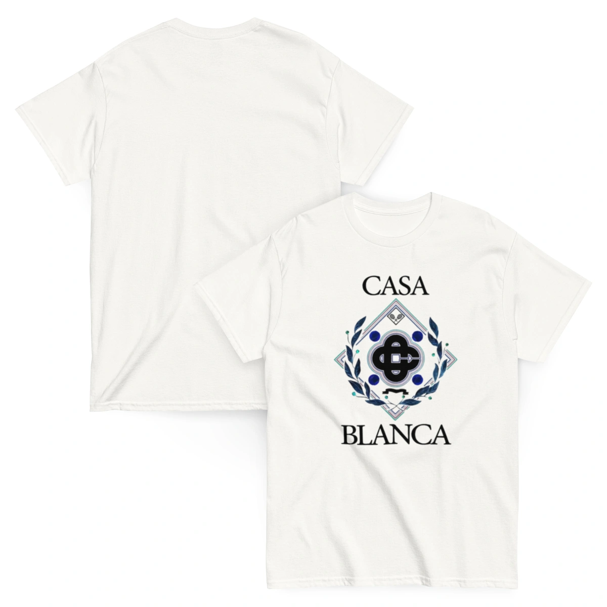Camisa Masculina Plus Size Casa Blanca Brasão Nobre - Imagem 4
