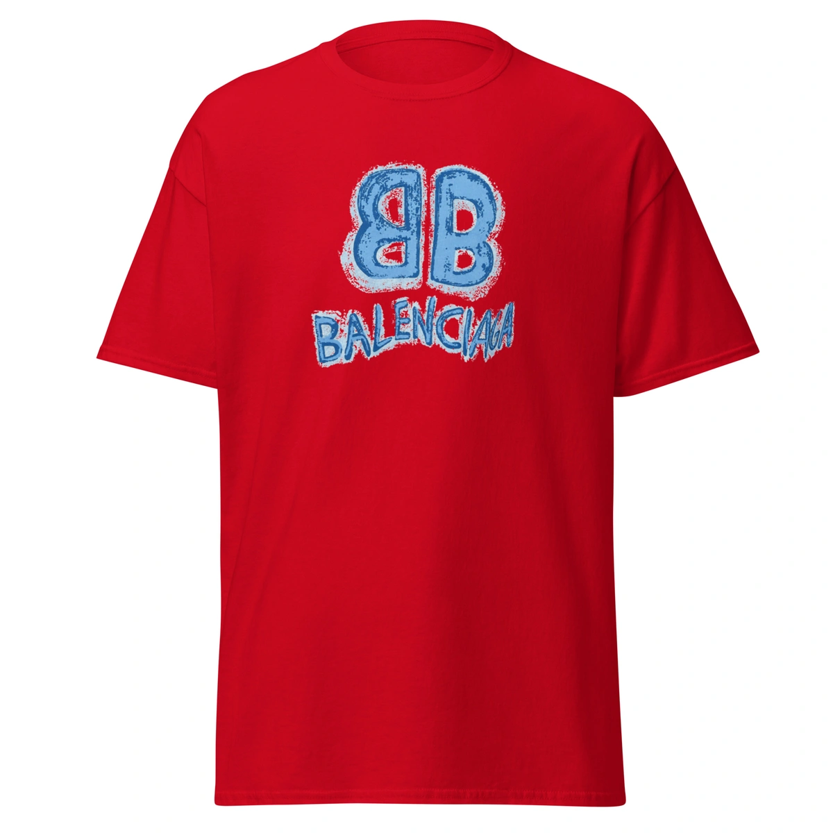 Camiseta Masculina Balenciaga Blue Edition - Imagem 13