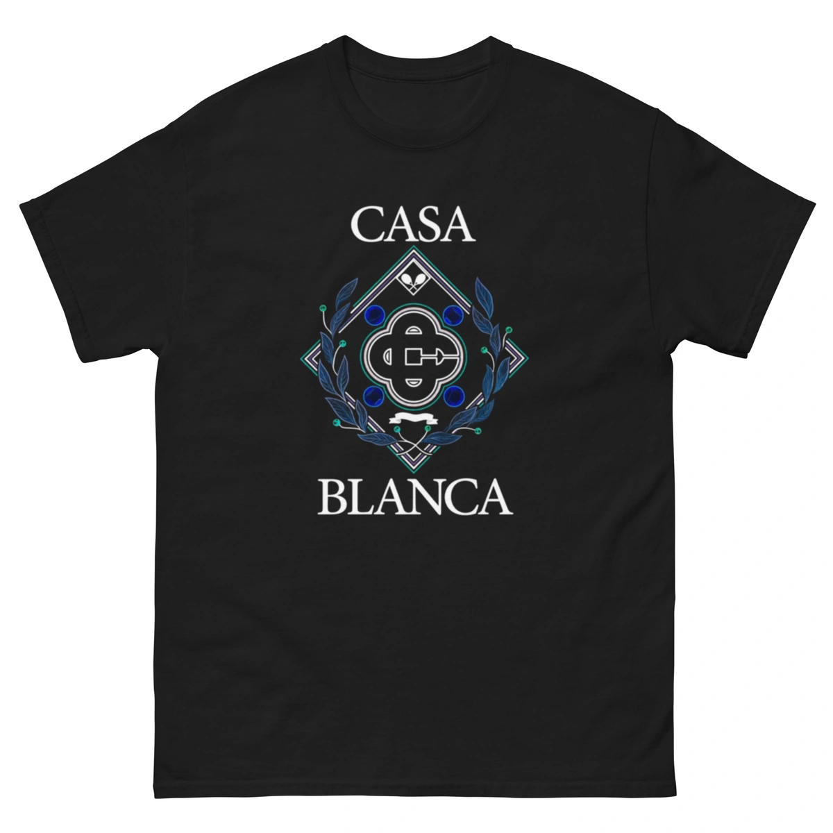 Camisa Masculina Plus Size Casa Blanca Brasão Nobre - Imagem 7
