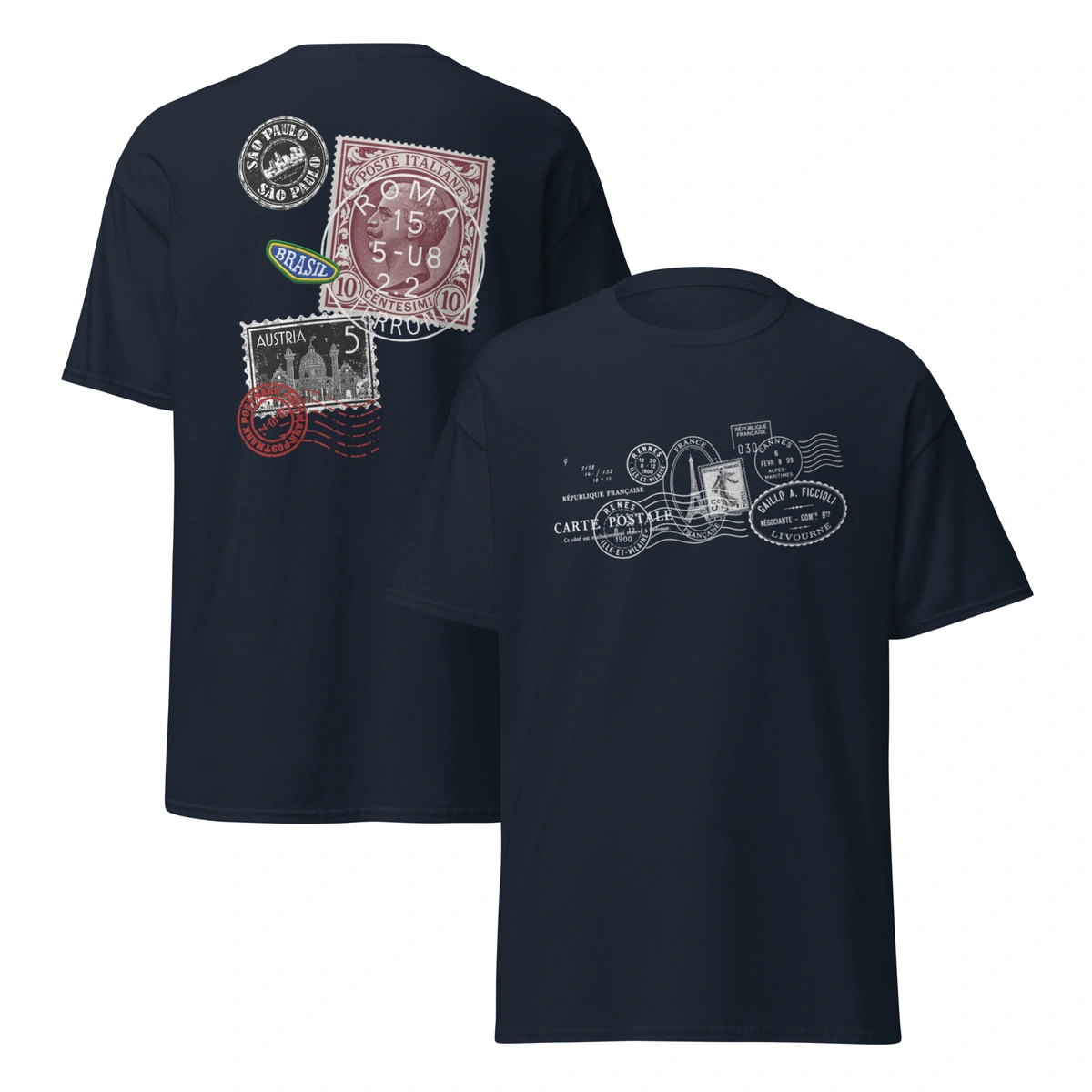 Camiseta Masculina Cartão Postal - Imagem 7