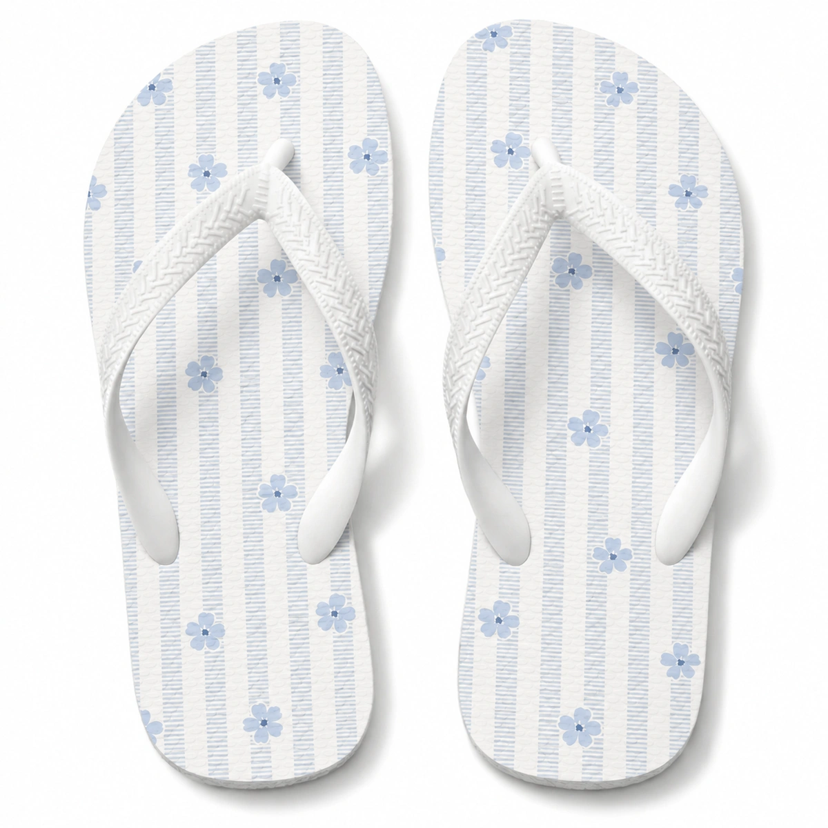 Chinelo Feminino Azul Delicado