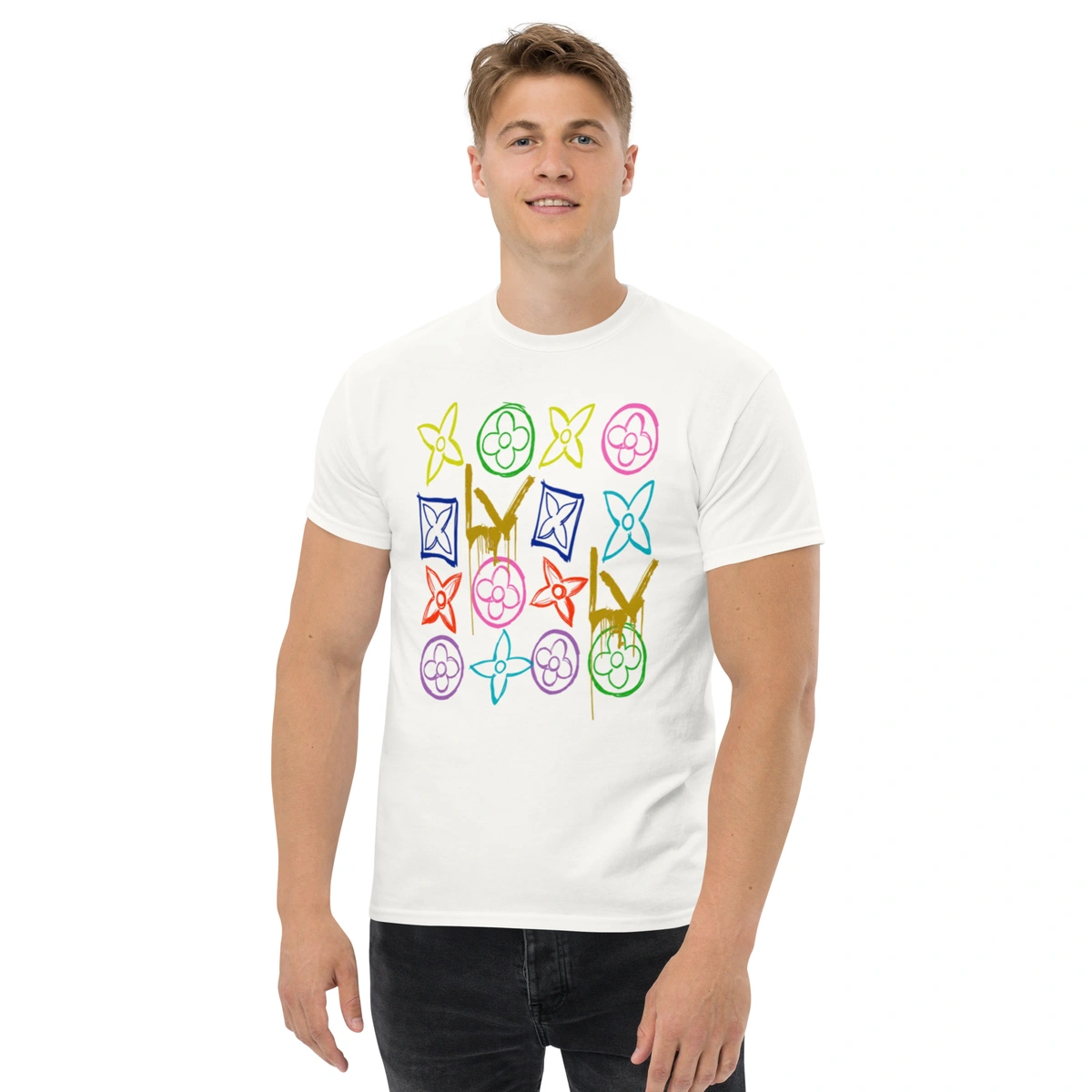 Camiseta Masculina Louis Vuitton Modern - Imagem 3