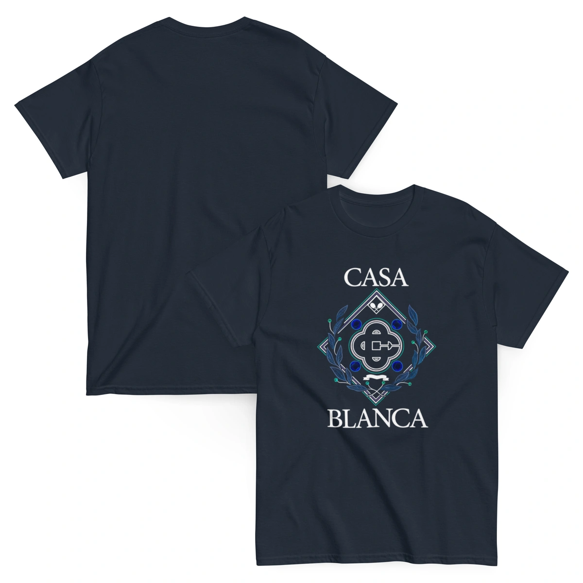 Camisa Masculina Plus Size Casa Blanca Brasão Nobre - Imagem 14