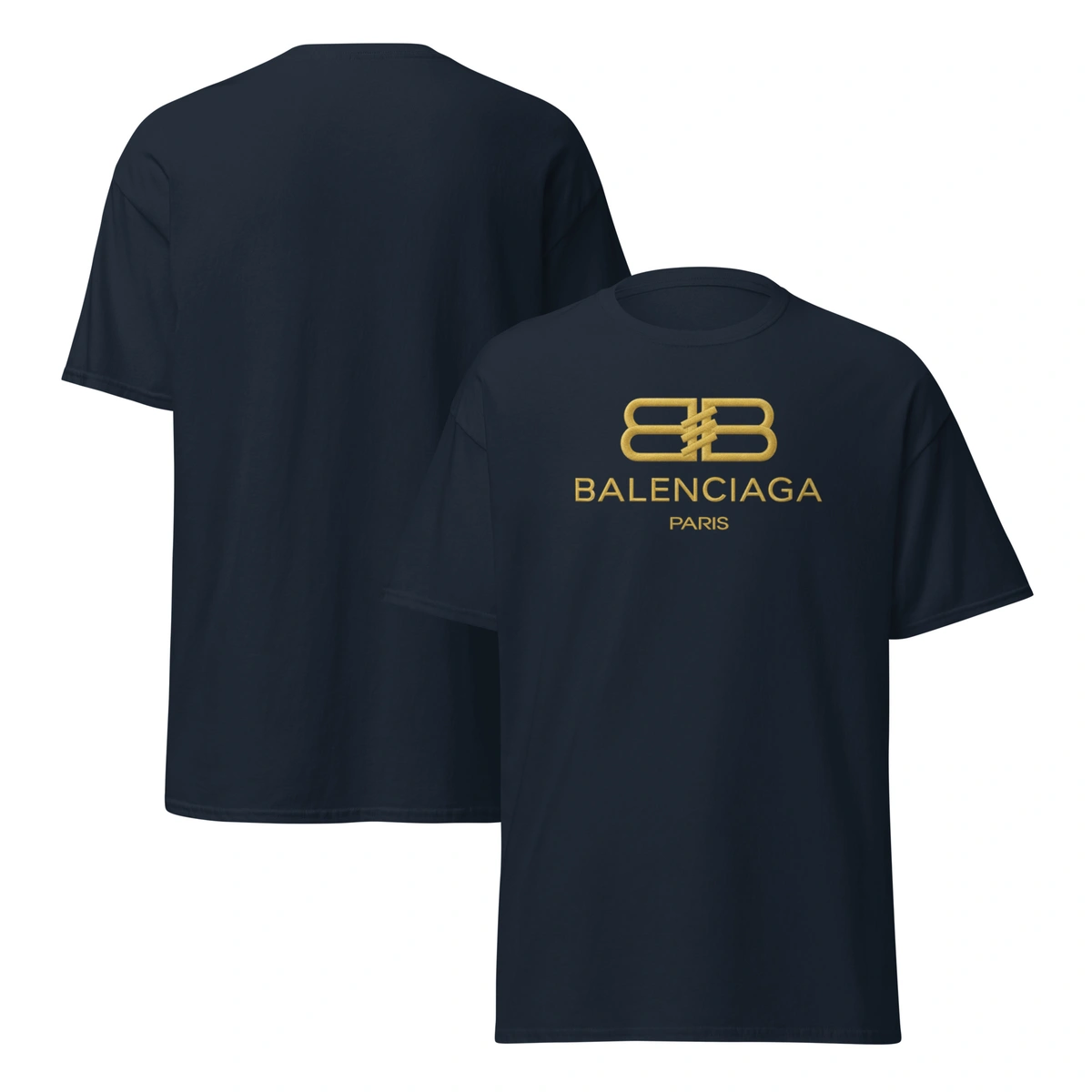 Camiseta Masculina Balenciaga Gold - Imagem 11