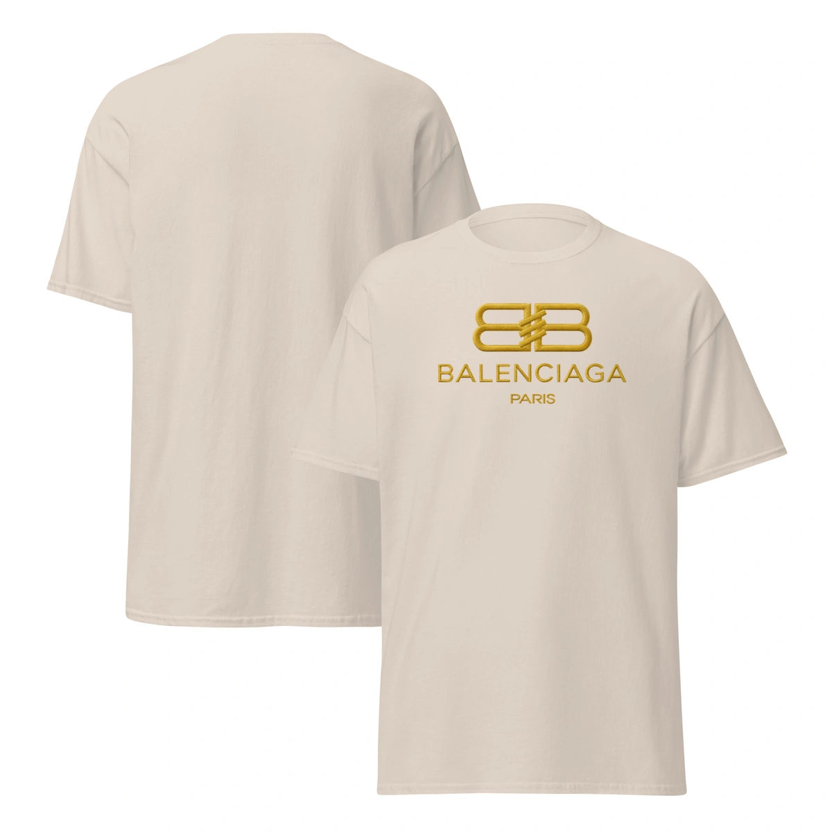 Camiseta Masculina Balenciaga Gold - Imagem 23