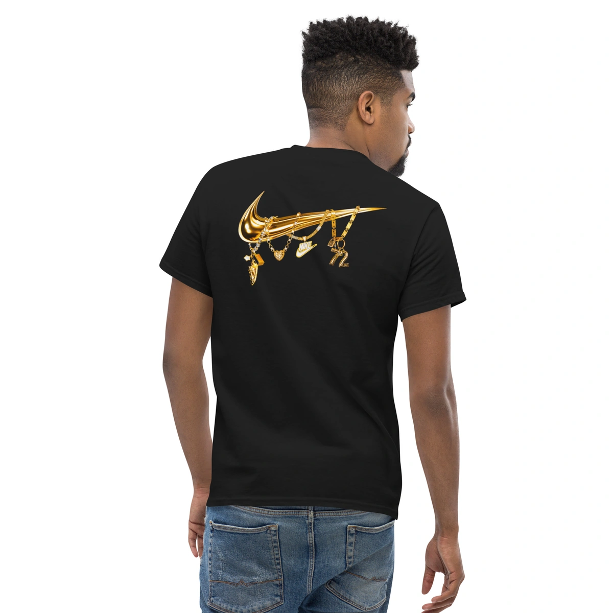 Camiseta Masculina Nike Gold Chain - Imagem 4