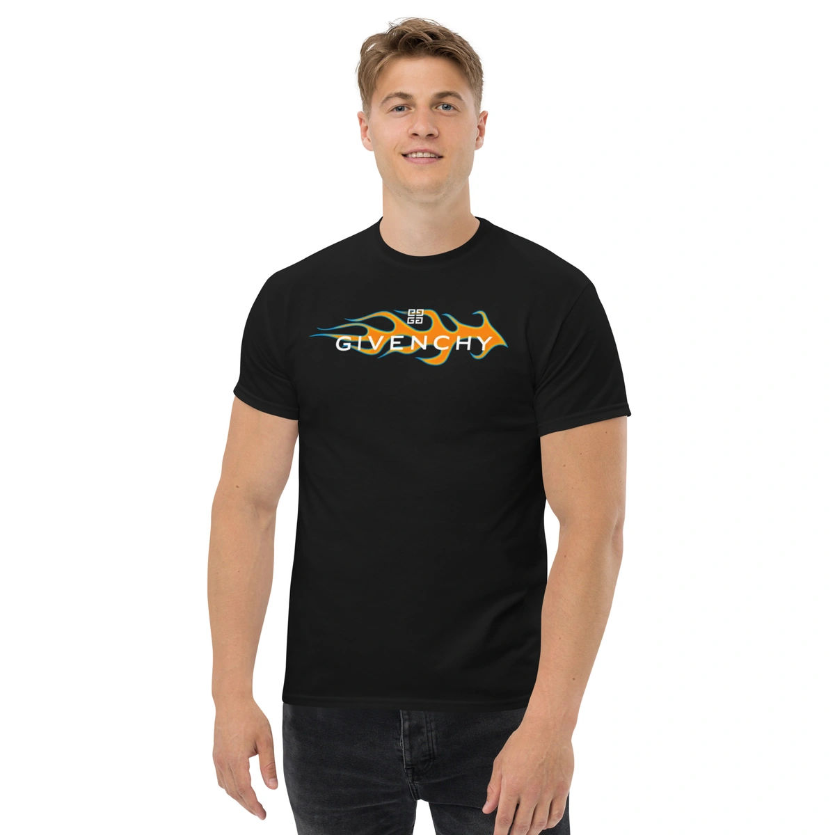 Camiseta Masculina Givenchy Fire - Imagem 3