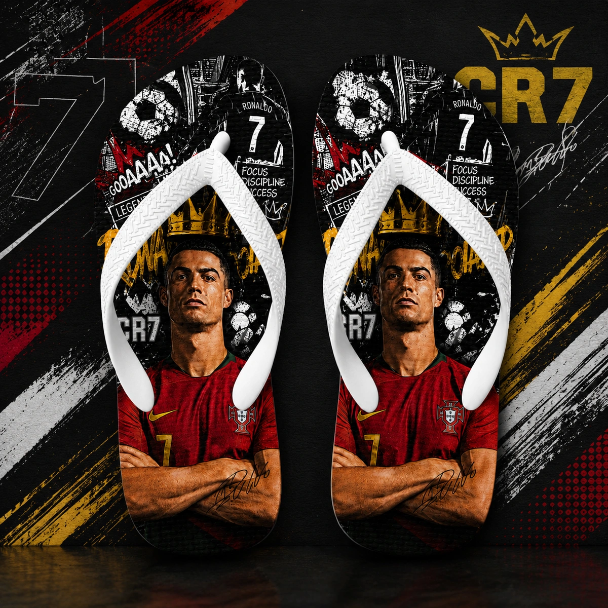 Chinelo Masculino CR7