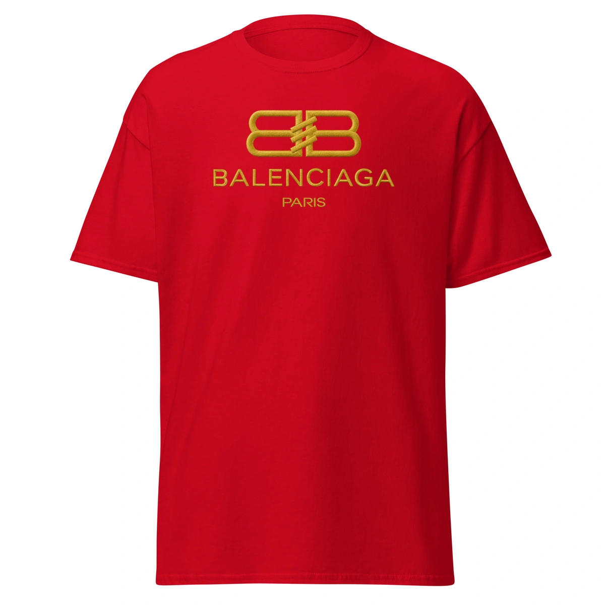 Camiseta Masculina Balenciaga Gold - Imagem 13