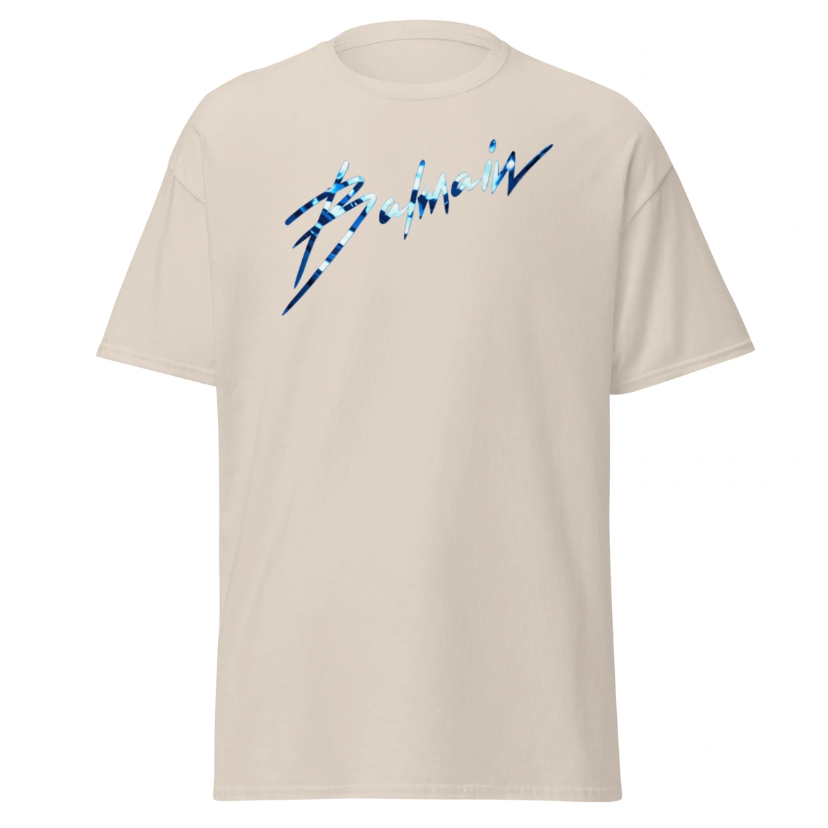 Camiseta Masculina Balmain Ice Blue - Imagem 13