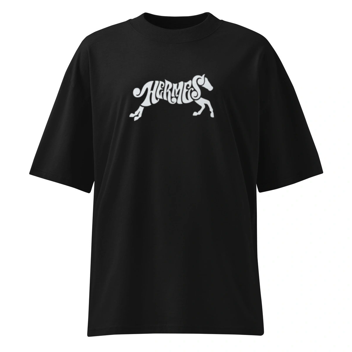 Camiseta Masculina Oversized Hermes Clássico