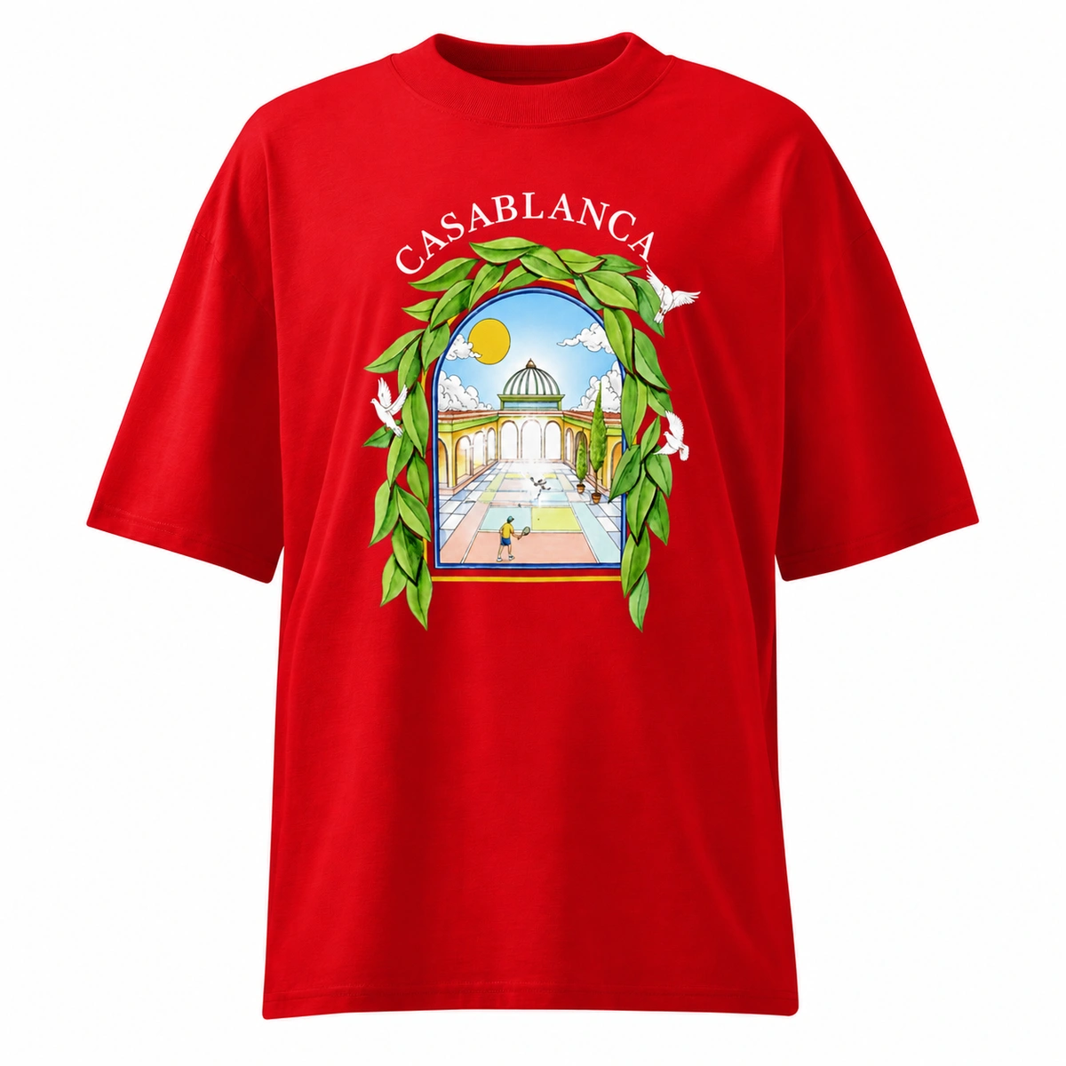 Camiseta Masculina Oversized Casa Blanca Club