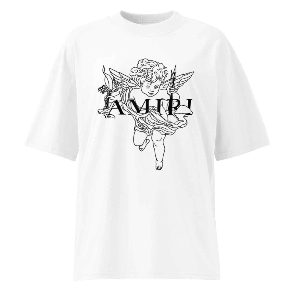 Camiseta Masculina Oversized Amiri Angel
