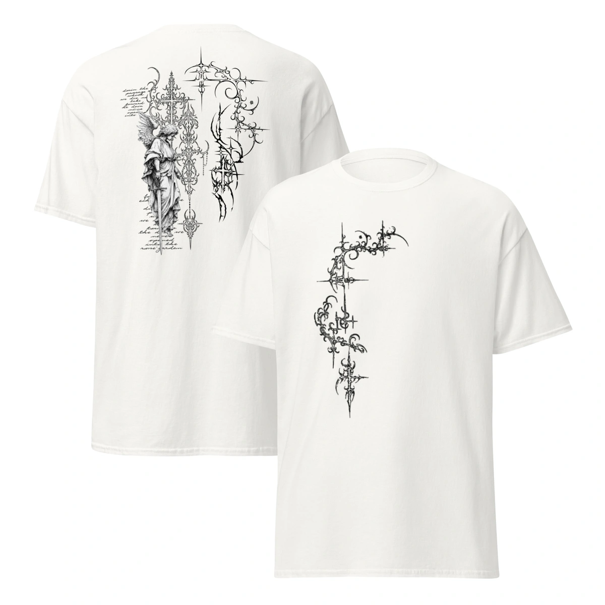 Camiseta Masculina Gothic Angel