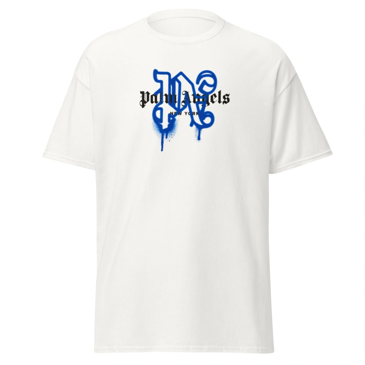 Camiseta Masculina Palm Angels Blue Drip