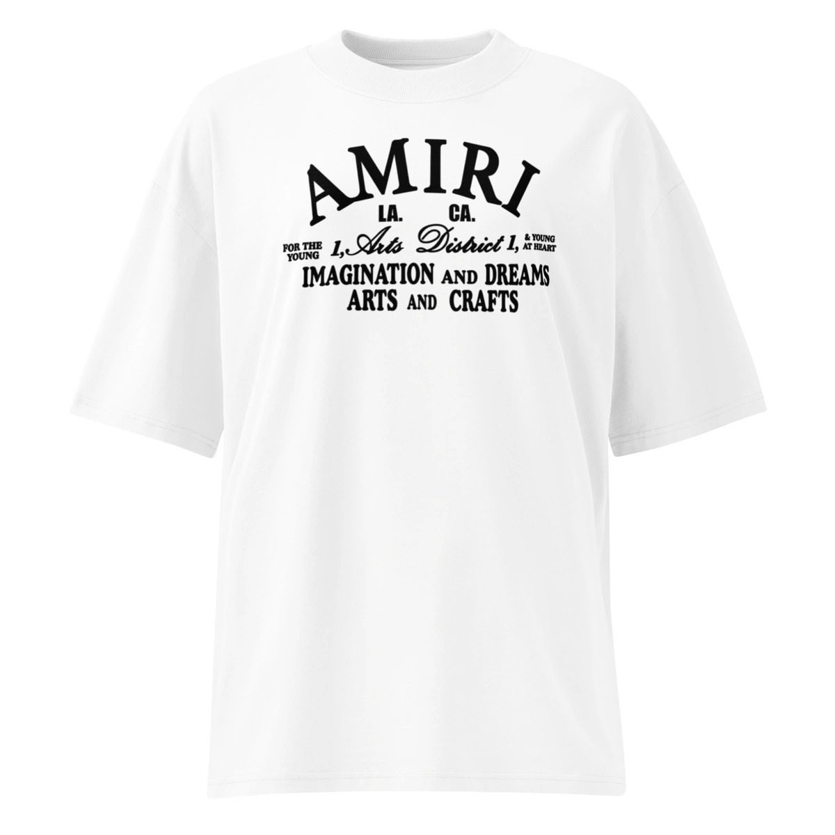 Camiseta Masculina Oversized Amiri Dreams