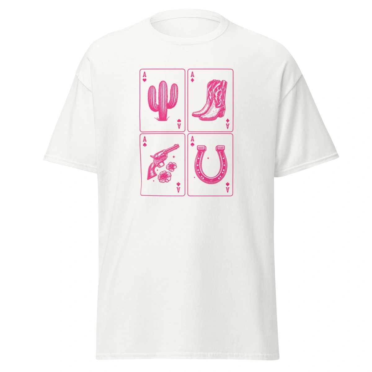 Camisa Feminina Baby Look Rosa do Oeste