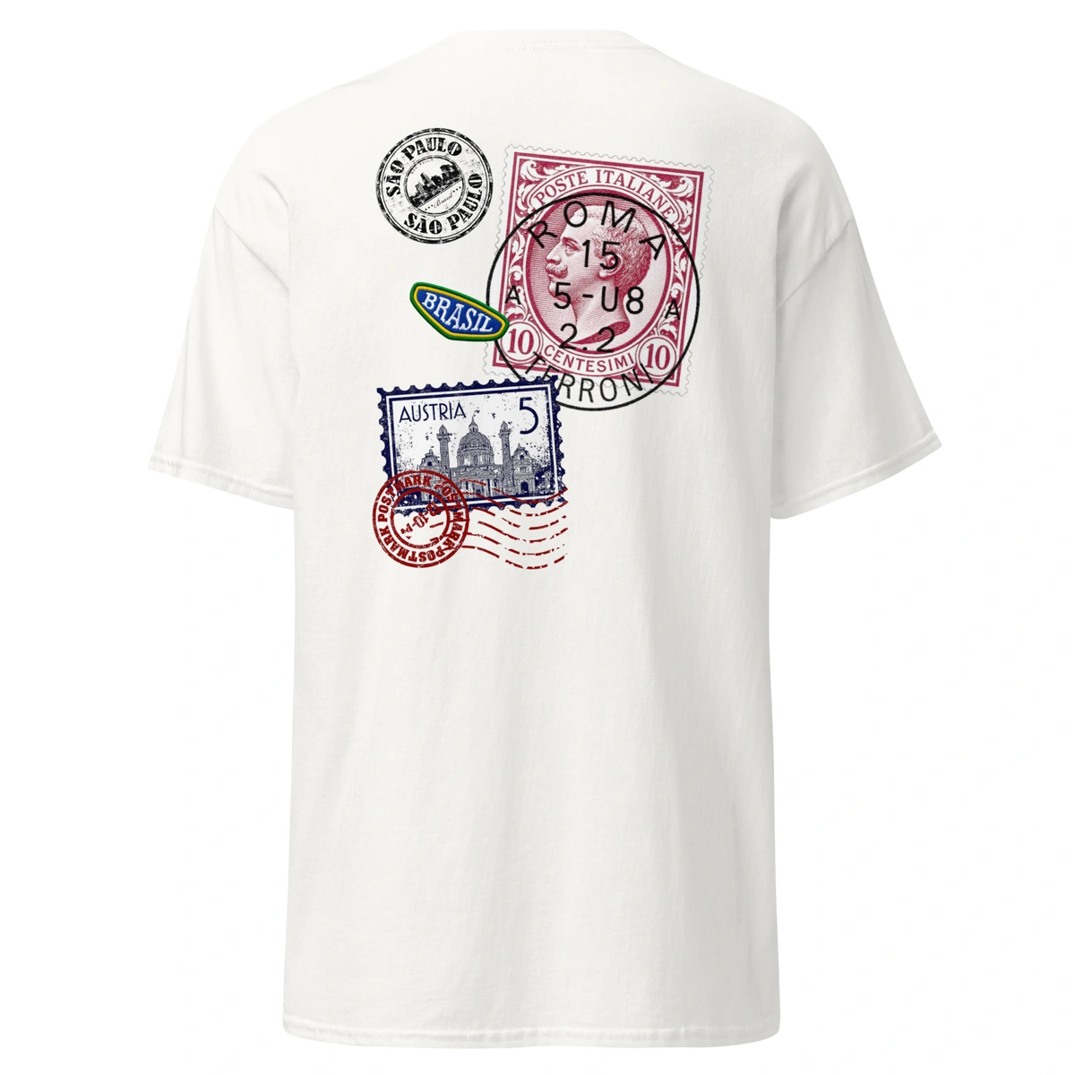 Camiseta Masculina Cartão Postal - Imagem 3