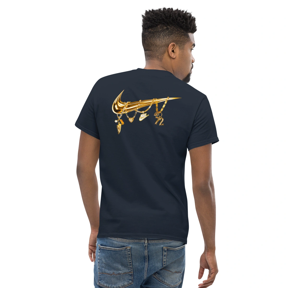 Camiseta Masculina Nike Gold Chain - Imagem 16