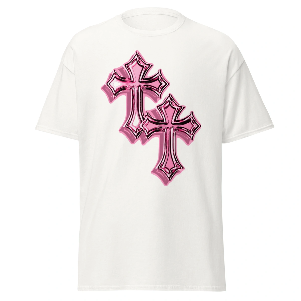 Camiseta Masculina Pink Cross