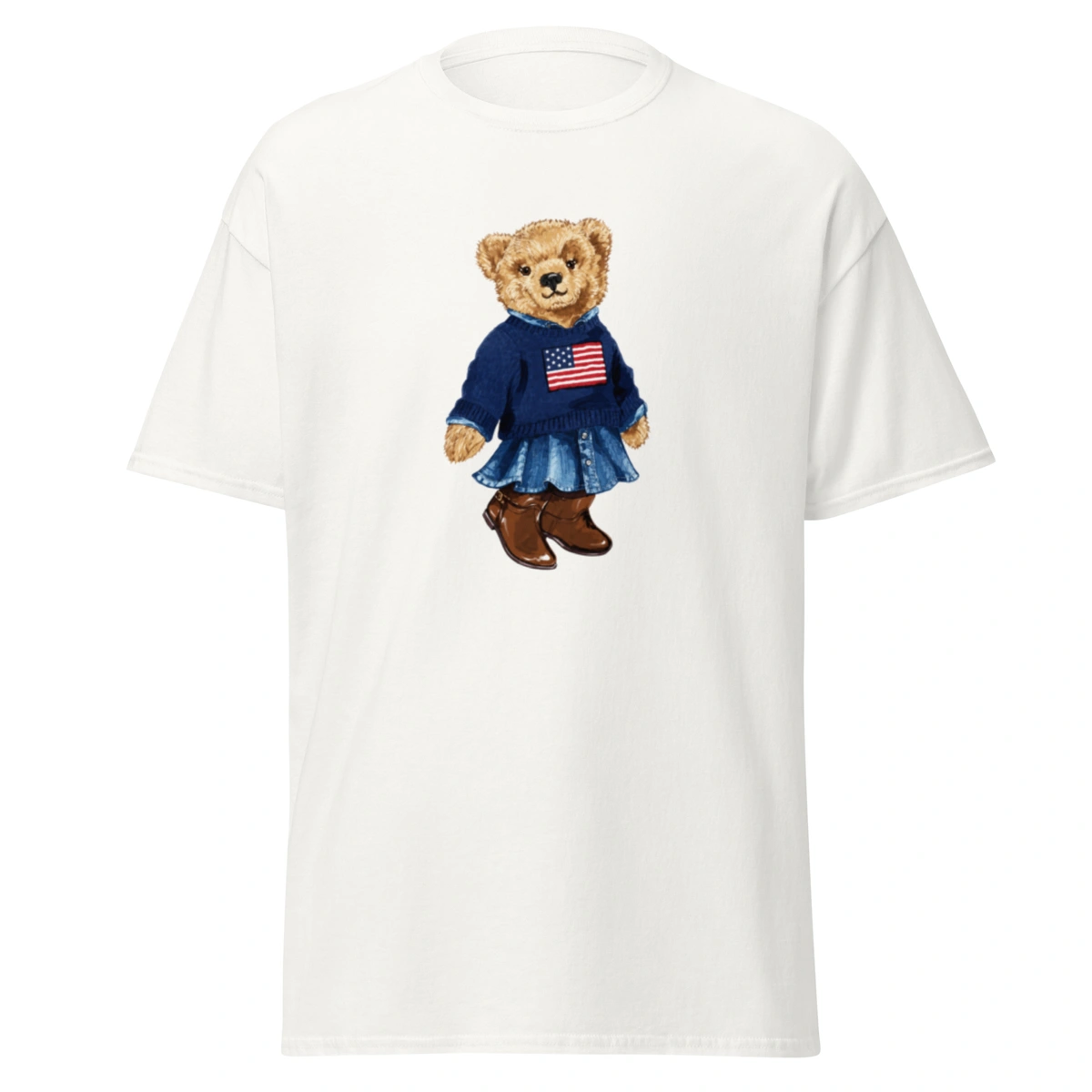 Camisa Feminina Baby Look Polo Ted Girl