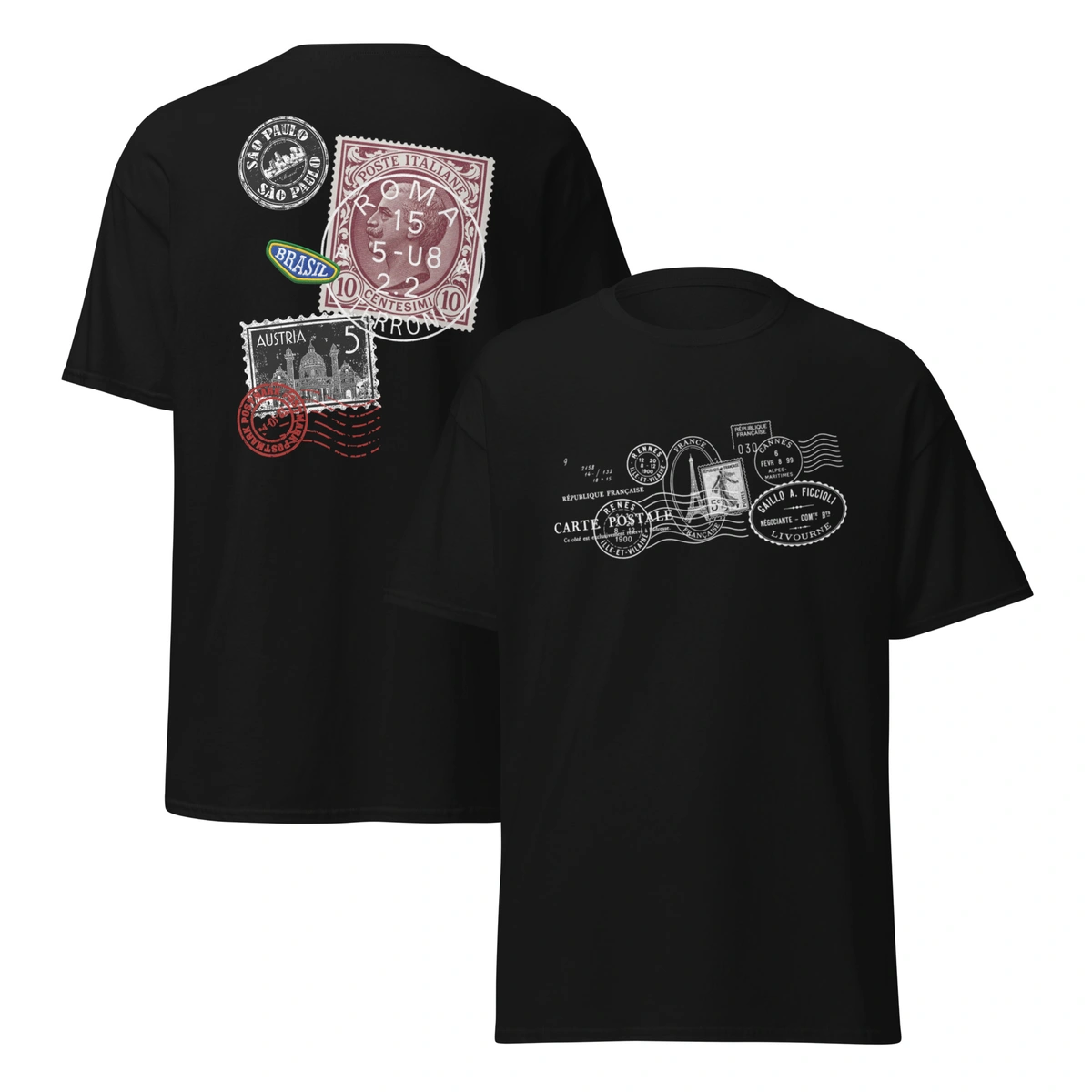 Camiseta Masculina Cartão Postal - Imagem 13