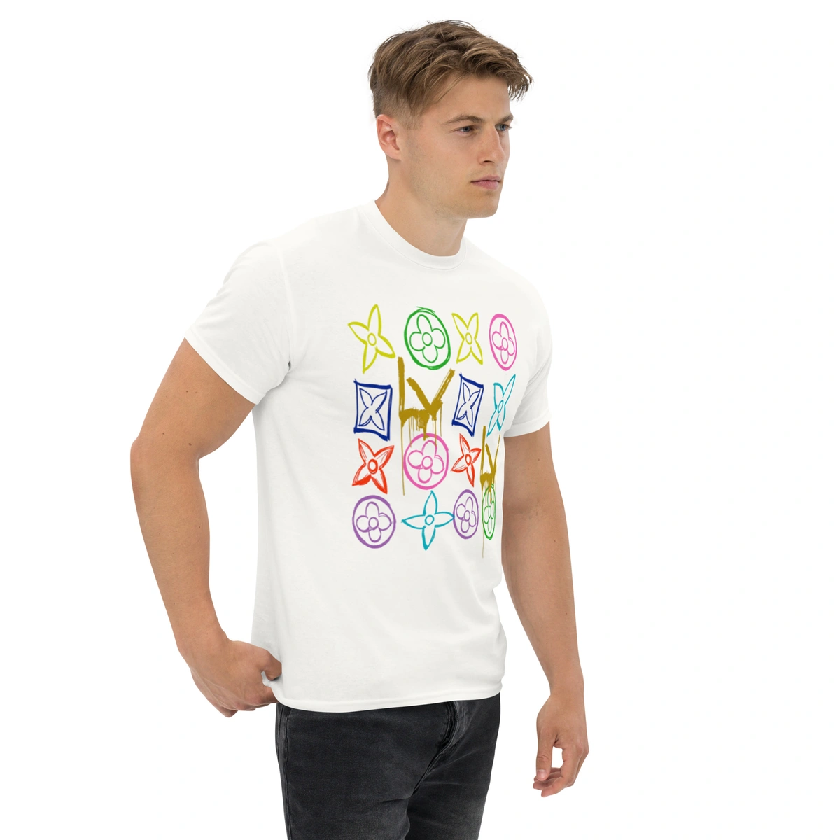Camiseta Masculina Louis Vuitton Modern - Imagem 6