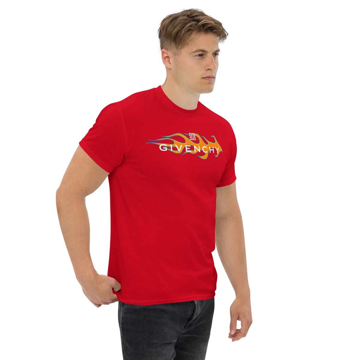 Camiseta Masculina Givenchy Fire - Imagem 30
