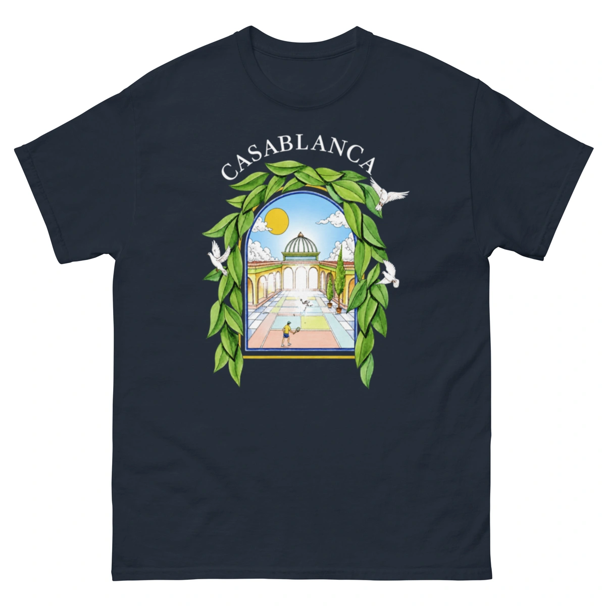 Camisa Masculina Plus Size Casa Blanca Club - Imagem 12