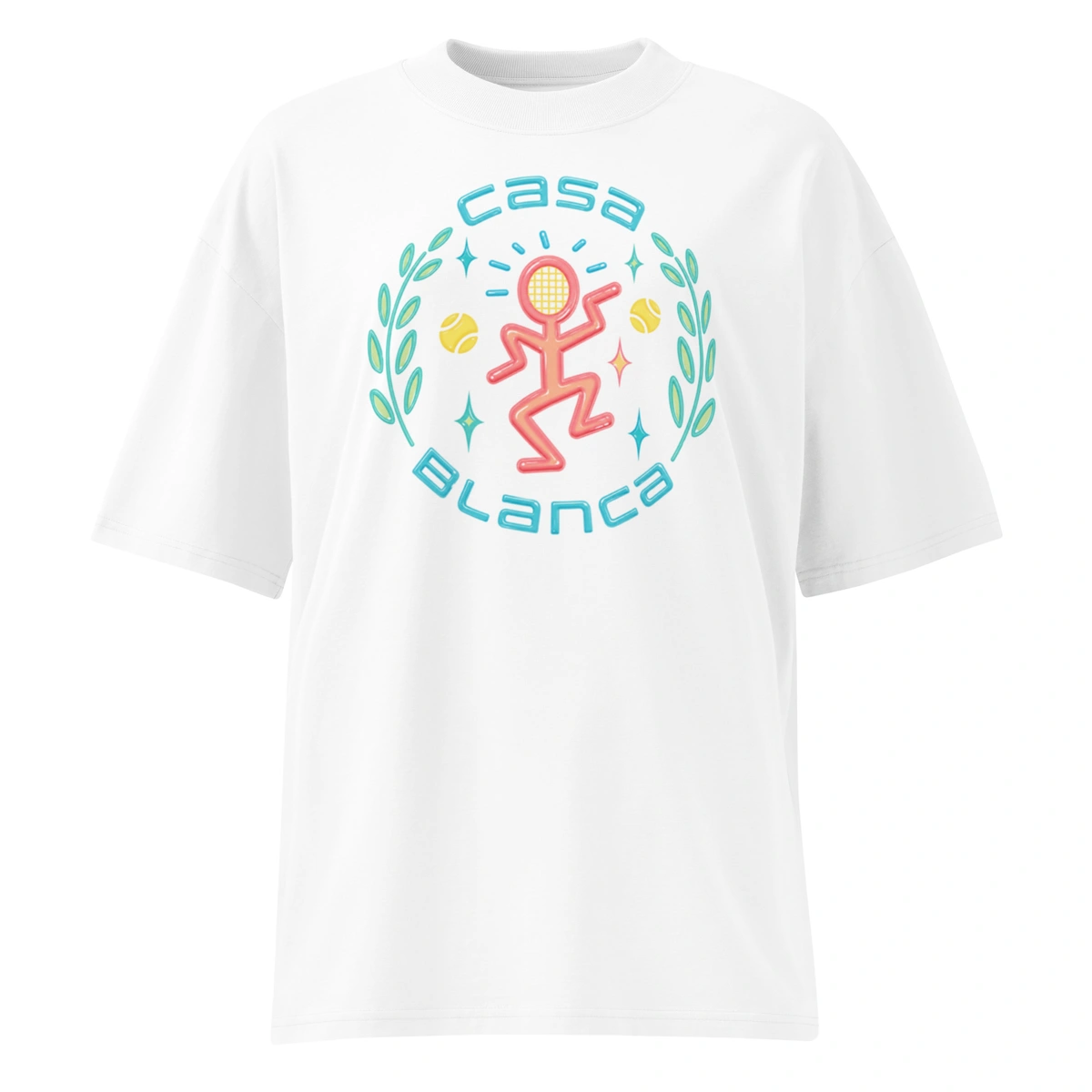 Camiseta Masculina Oversized Casa Blanca Play