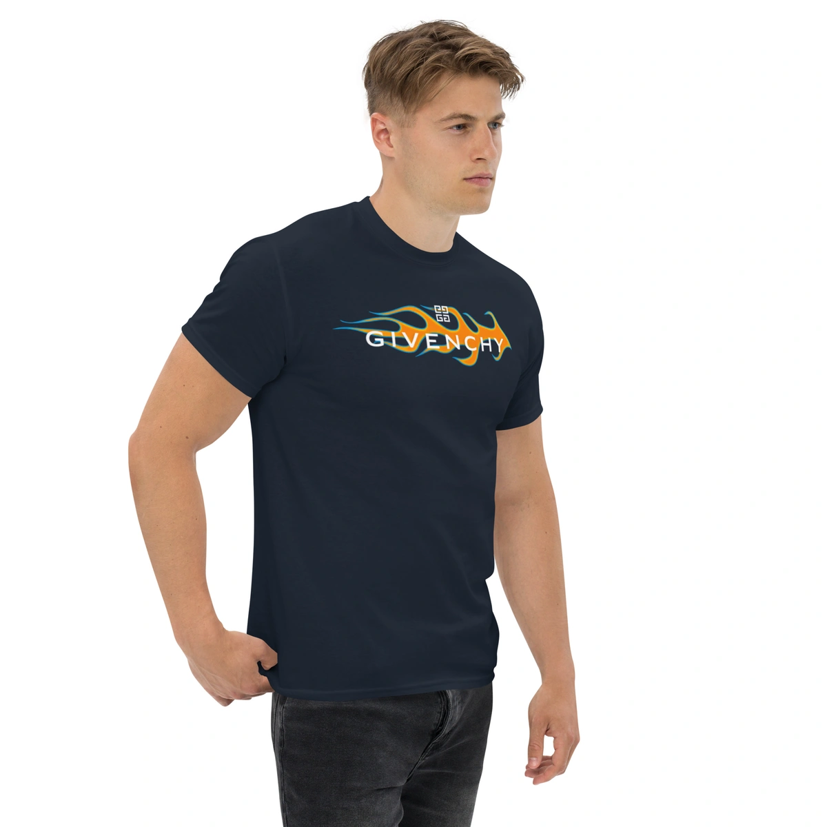 Camiseta Masculina Givenchy Fire - Imagem 18