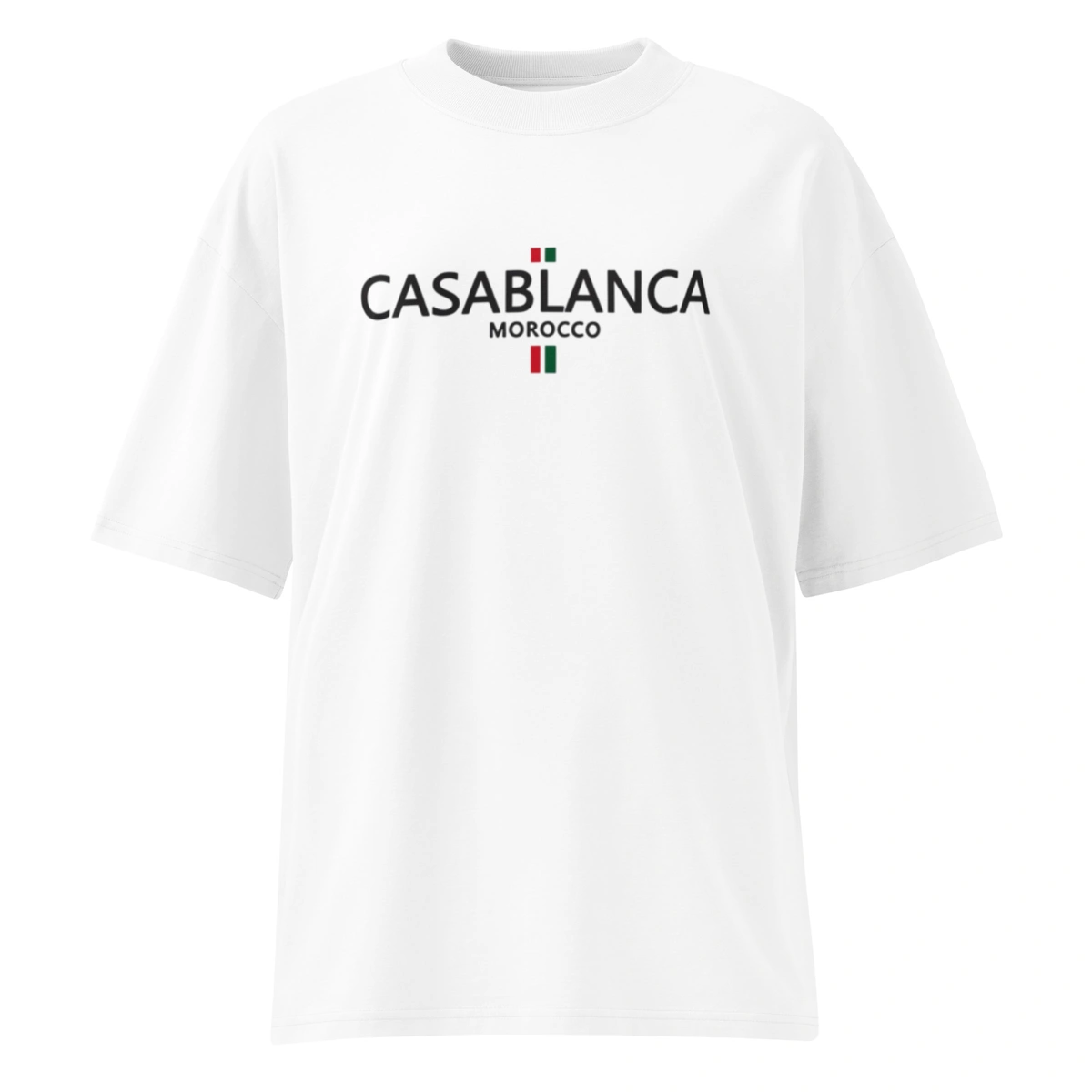 Camiseta Masculina Oversized Casa Blanca Marocco