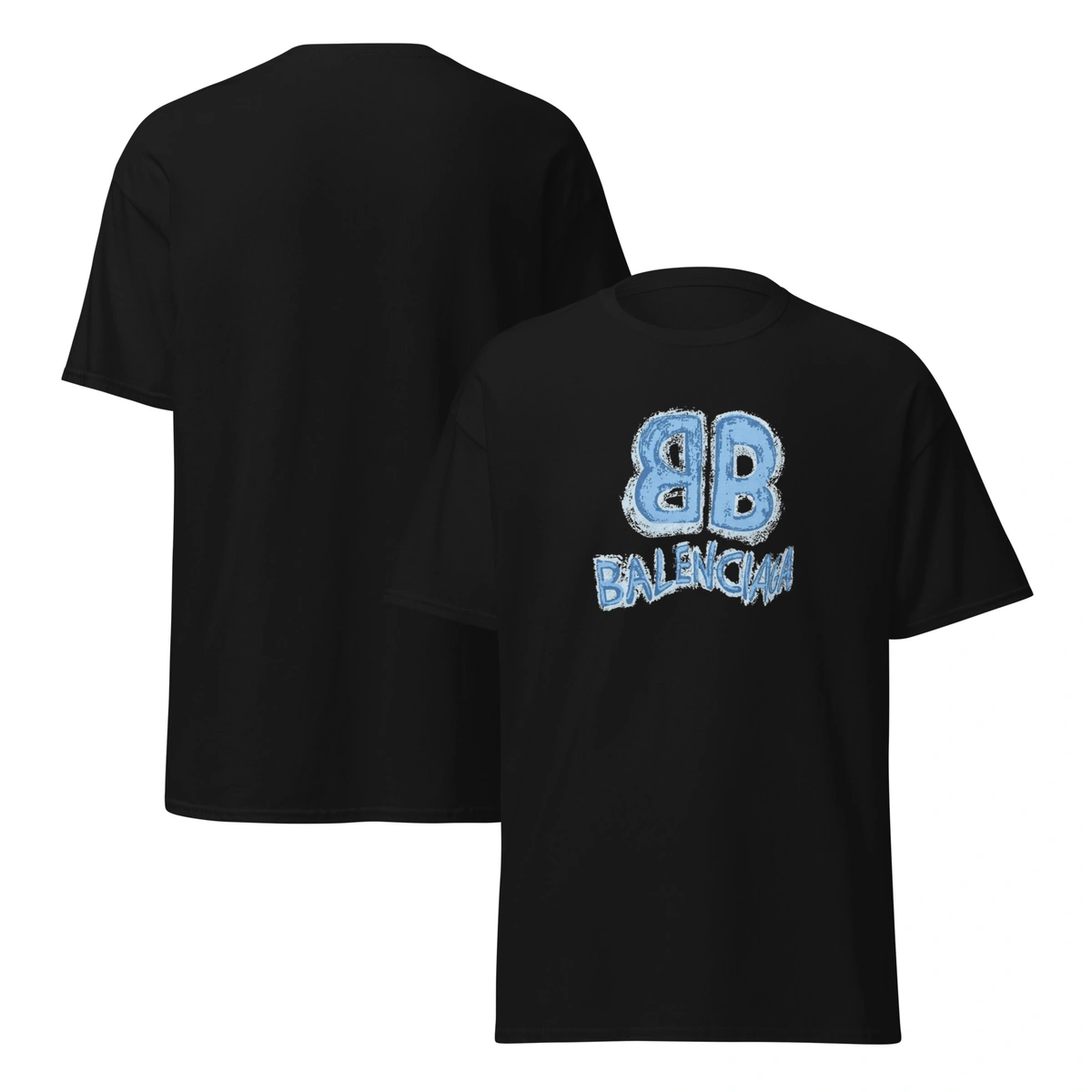 Camiseta Masculina Balenciaga Blue Edition - Imagem 5