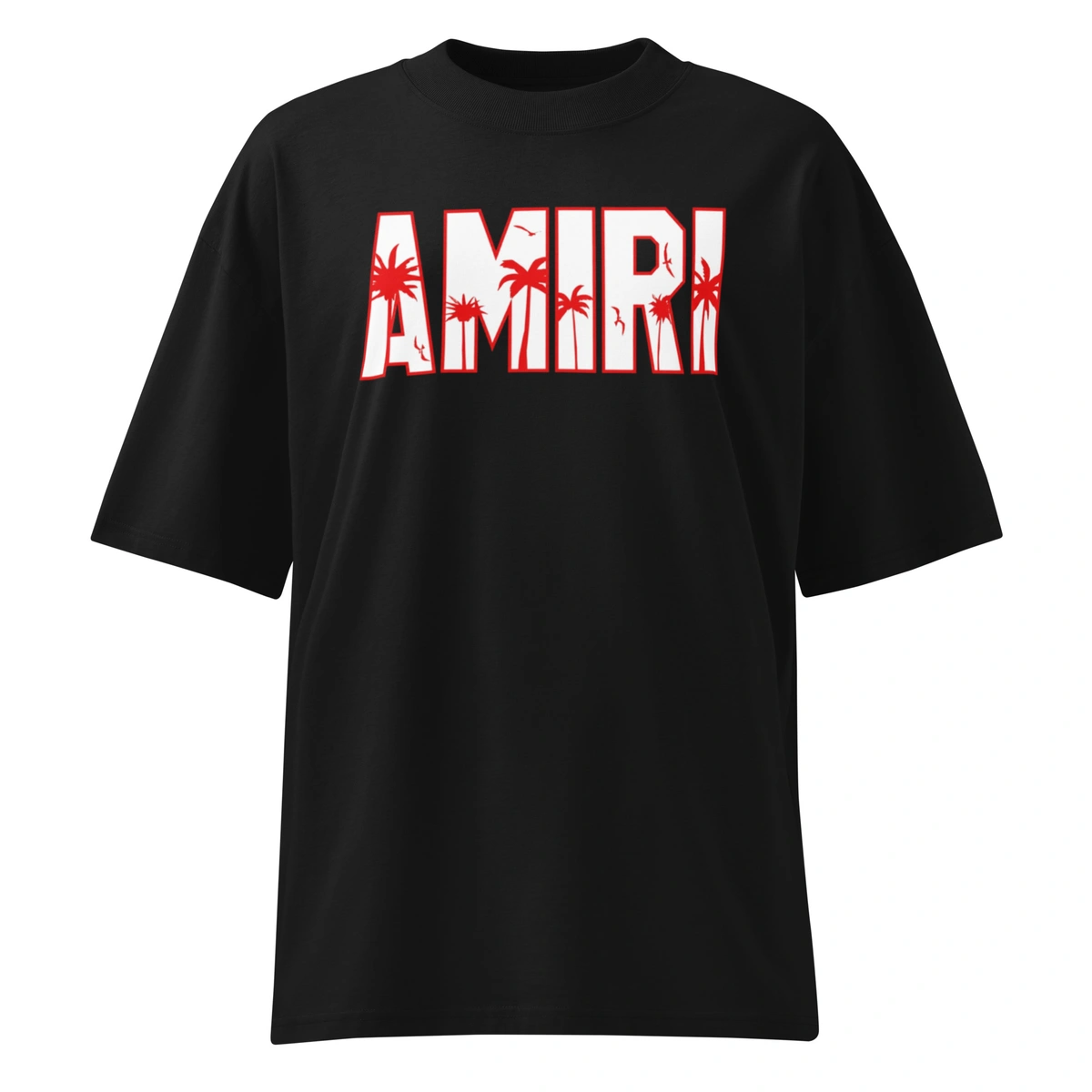Camiseta Masculina Oversized Amiri Sunset
