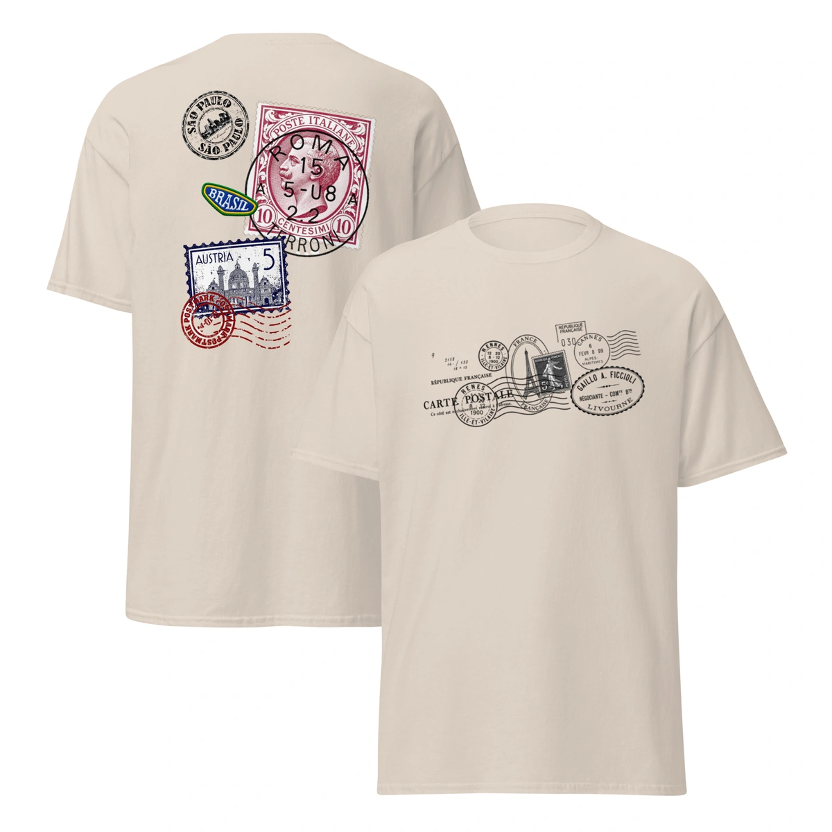 Camiseta Masculina Cartão Postal - Imagem 25