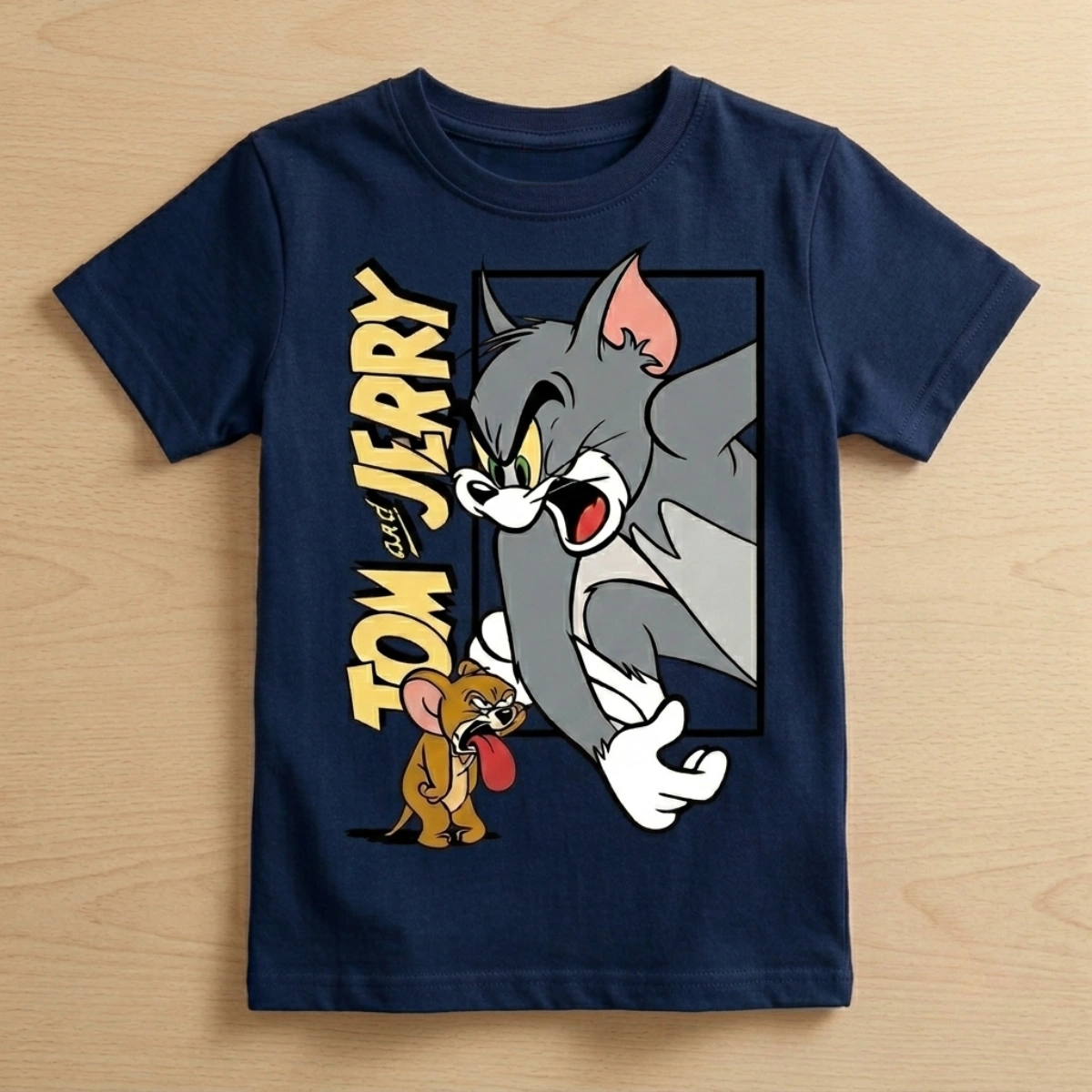 Camiseta Infantil Menino Tom and Jerry