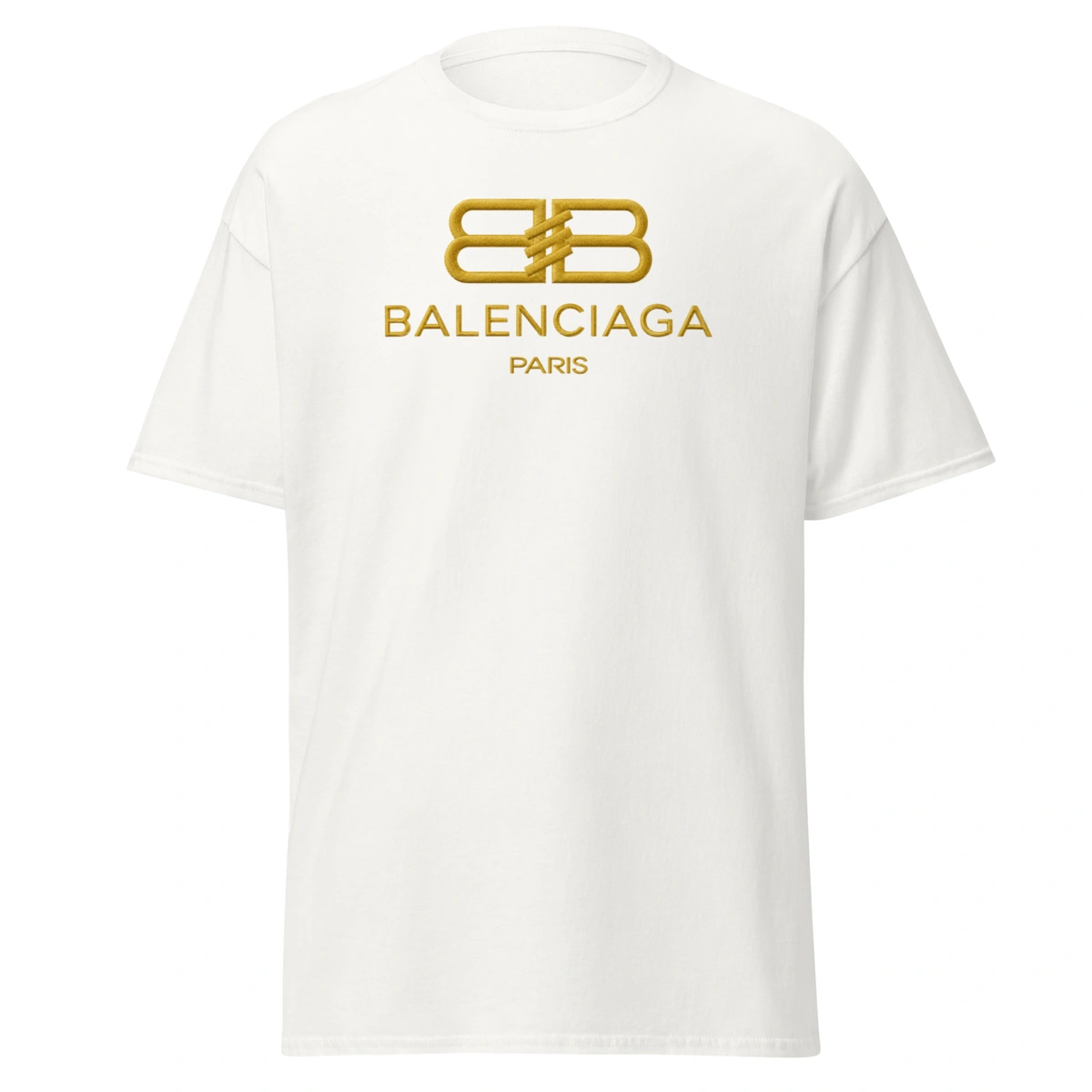 Camiseta Masculina Balenciaga Gold - Imagem 25