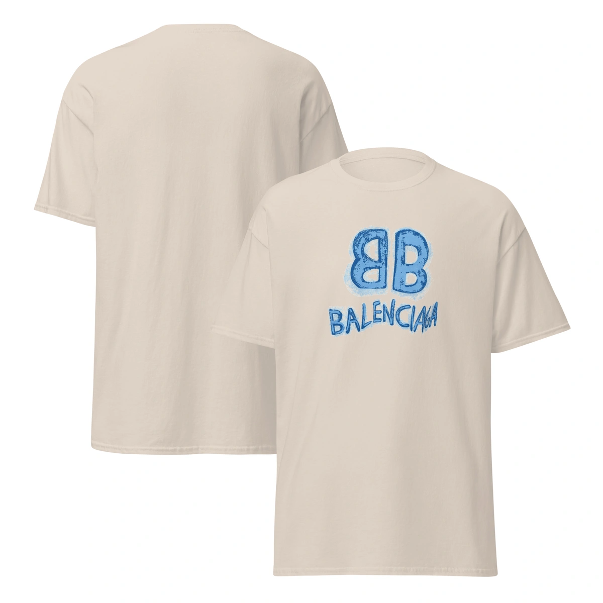 Camiseta Masculina Balenciaga Blue Edition - Imagem 23