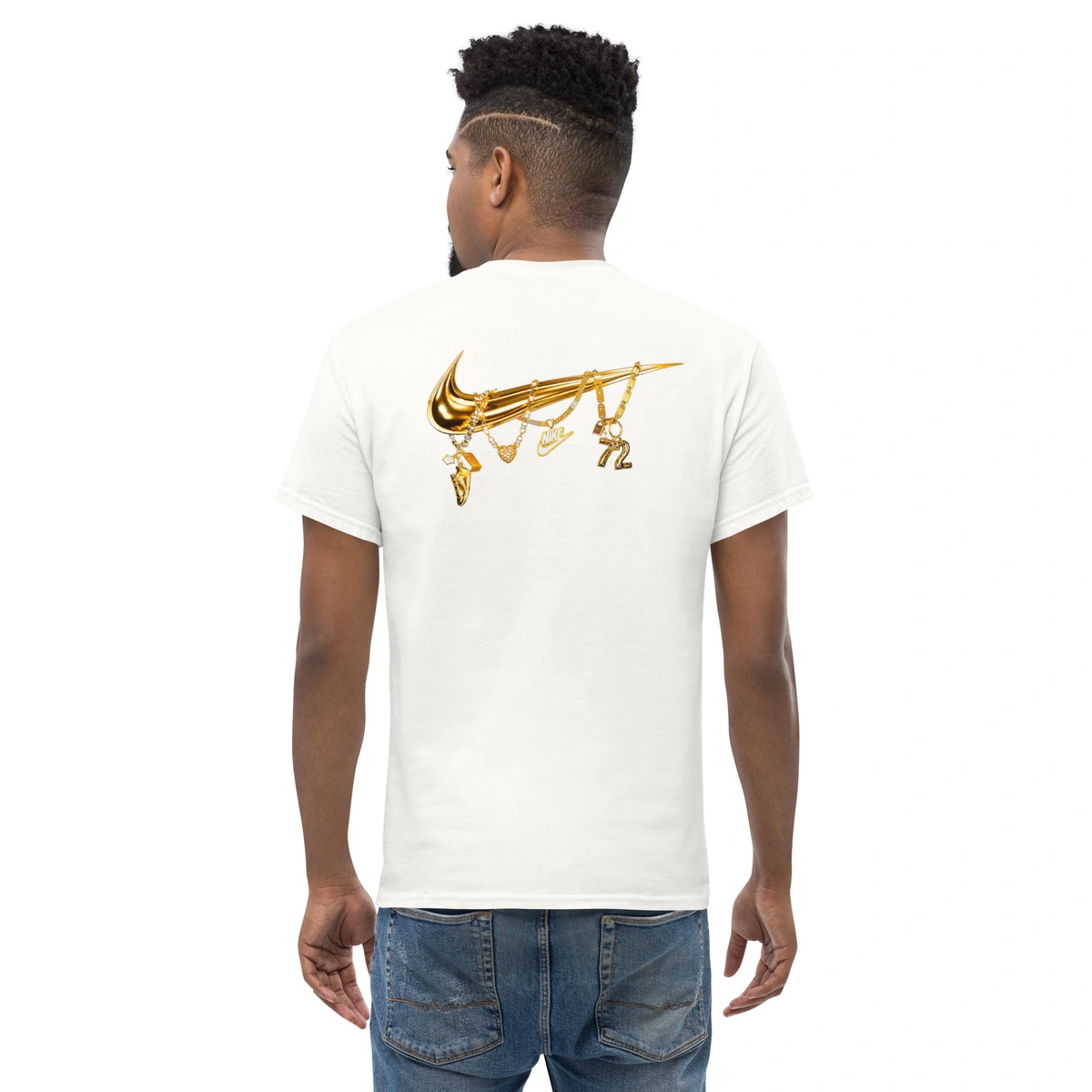 Camiseta Masculina Nike Gold Chain - Imagem 10