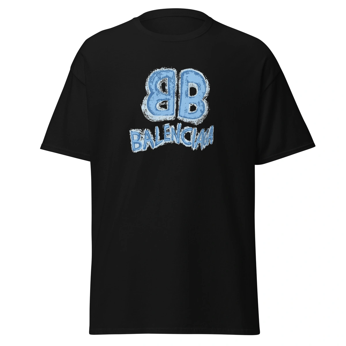 Camiseta Masculina Balenciaga Blue Edition